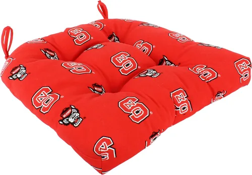 Vista 11 de College Covers ComfySeat - Cojín para asiento de patio en D para interiores y exteriores, 20 x 20 pulgadas, Nebraska Cornhuskers