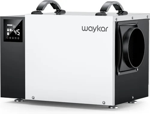 Vista 11 de Waykar Deshumidificador de 70 Pintas Energy Star para Espacios de Acceso Restringido con Bomba, Deshumidificador Comercial para Sótanos y Hogar