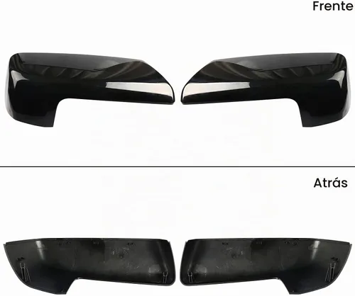 Vista 2 de sportuli Tapa Espejo Negro Reemplazo para 2019-2025 Accesorios de Chevy Silverado / GMC Sierra 1500 (Negro)