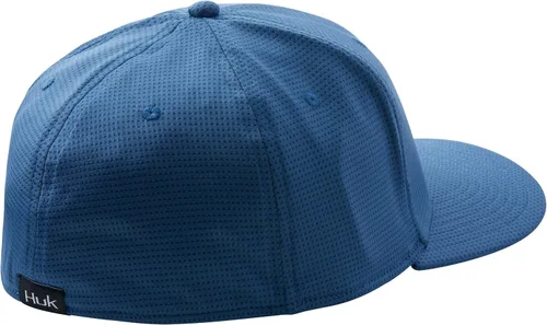 Vista 3 de HUK Men's A1a Barb Stretchback Moisture Wicking Trucker Hat