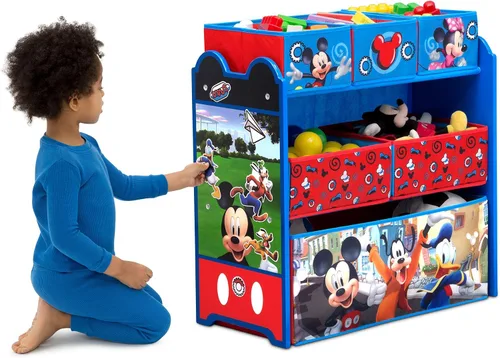 Vista 6 de Delta Children Juego de mesa y silla para niños (2 sillas incluidas), ideal para artes y manualidades, merienda y organizador de juguetes de Disney
