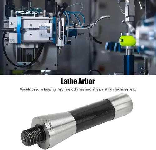 Vista 3 de R8 Drill Chuck Arbor Extension Rod Conecta Taladro Fresado y Taladro Tornos Herramienta de Conversión Conveniente