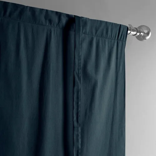 Vista 7 de HPD Half Price Drapes Cortinas enrollables de algodón liso para oscurecer la habitación, cortinas enrollables para sala de estar, cocina, 46 x 63