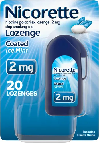 Vista 14 de Nicorette Pastillas de nicotina de 2 mg, ayuda para dejar de fumar, menta