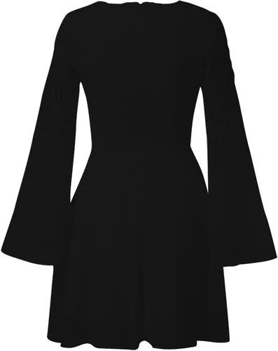 Vista 5 de FQZWONG Vestidos para mujer 2022, vestido largo casual sexy con cuello en V que oculta el vientre gordo hawaiano, suelto, vestido de camiseta