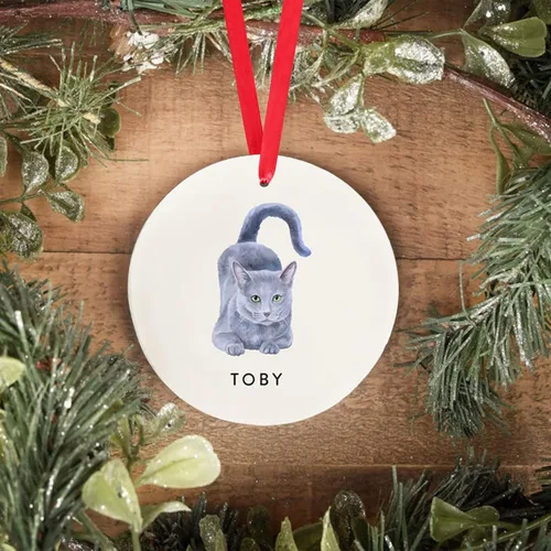 Vista 6 de Adorno personalizado para perro, adorno de Navidad personalizado Golden Retriever, regalos personalizados para amantes de las mascotas, regalos