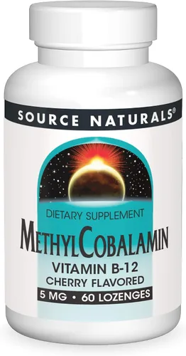 Vista 8 de Source Naturals Metilcobalamina Vitamina B12, 5 mg - 30 Pastillas