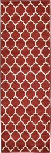 Vista 38 de Unique Loom Trellis Collection - Alfombra de área de Filadelfia, rectangular de 2 pies 2 pulgadas x 3 pies, color morado y marfil