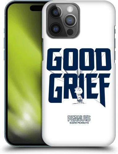 Vista 68 de Head Case Designs Funda rígida con licencia oficial de Peanuts Charlie Brown Good Grief Rock Tees compatible con Apple iPhone 7/8/SE 2020 y 2022