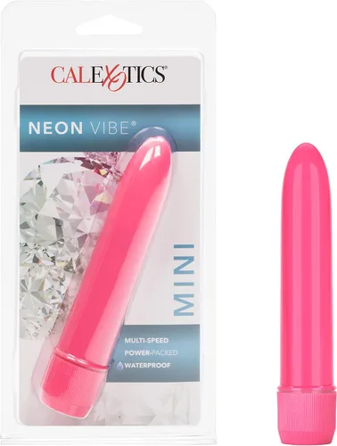 Vista 3 de CalExotics Mini Neon Multi-Speed Vibe, Azul