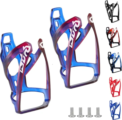 Vista 9 de Suruid Portabotellas de agua para bicicleta, ultraligero, soporte universal para botellas de bicicleta, ciclismo, MTB, bicicletas