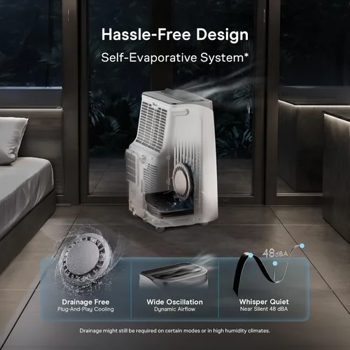 Vista 6 de AC Infinity Smart Portable Air Conditioner 5-in-1, All-Season Cool & Heat