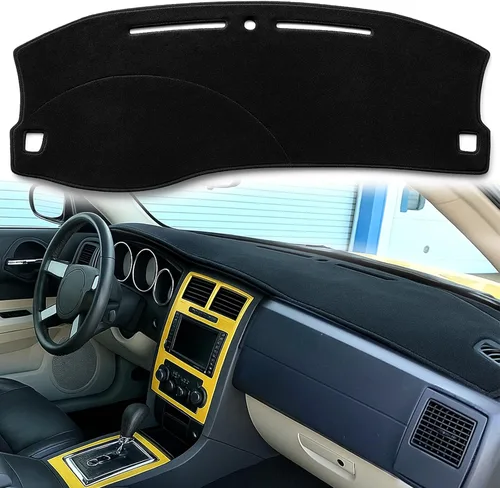Vista 17 de Cubierta para tablero a medida para Dodge Ram 1500 2500 3500 1998 1999 2000 2001, cubierta para salpicadero, protector de tapete para salpicadero