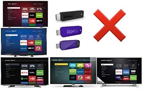 Vista 3 de MLK247 Control remoto de repuesto para reproductor multimedia de Roku 4, Roku 3, Roku 2, Roku 1, (HD, LT, XS, XD). No admite Roku Stick, televisores