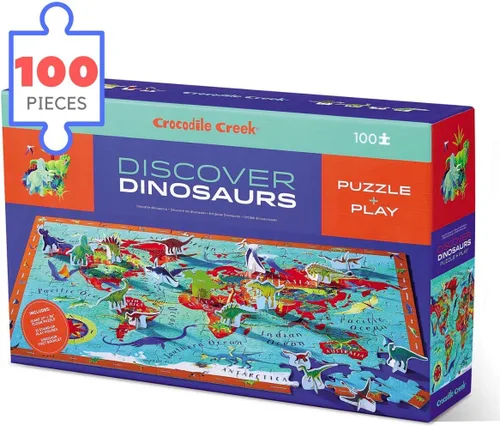 Vista 5 de Crocodile Creek, Puzzle Descubre dinosaurios