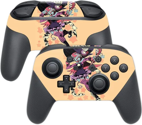 Vista 37 de MightySkins Skin compatible con Nintendo Switch Pro Controller - Alien Battle Funda protectora de vinilo duradera y única Fácil de aplicar