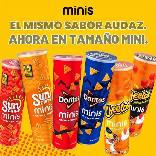 Vista 3 de Cheetos Minis Cheddar, 3.625 onzas