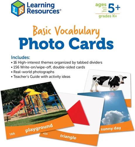 Vista 5 de Recursos para aprendizaje: tarjetas con fotos sobre vocabulario básico