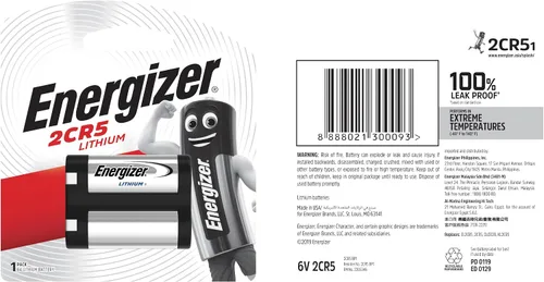 Vista 2 de Energizer Batería de litio 2CR5 (el embalaje puede variar)