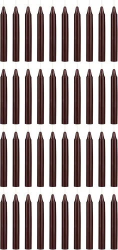 Vista 31 de Mega Candles Mini vela de hechizo con carillón cónico, 20 unidades, 4 x 1/2 Surtido