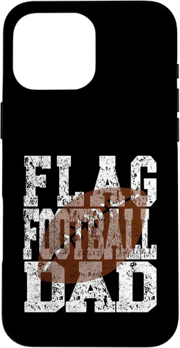 Vista 19 de Flag Football Dad - Player Parent Case for iPhone 16