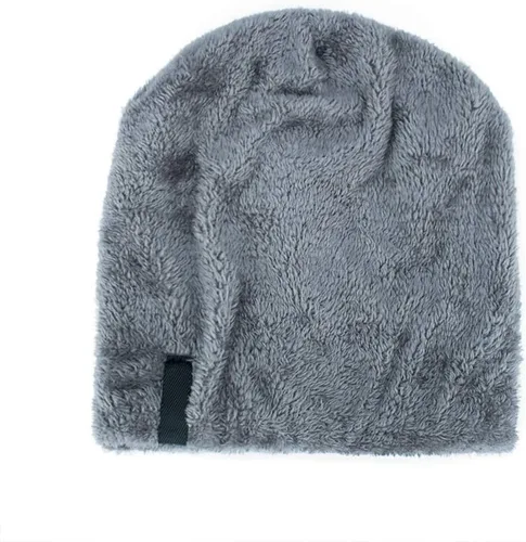 Vista 2 de LLmoway Gorro de invierno cálido y elástico para hombre y mujer, con forro polar