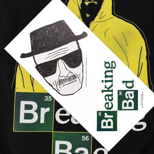 Vista 6 de Popfunk Breaking Bad Heisenberg Hazmat - Camiseta y pegatinas