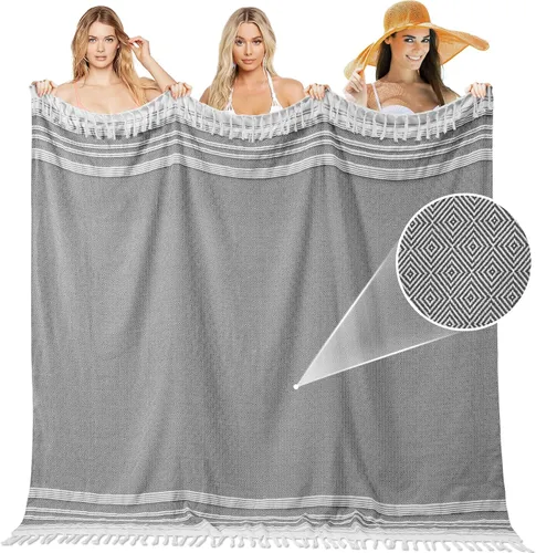 Vista 13 de Manta Decorativa Bohemia Beige para Dormitorio, Sala de Estar, Accesorios para Sofá, Sillón, Silla, Esencial, Bohemio, Azteca, Africano, Suroeste