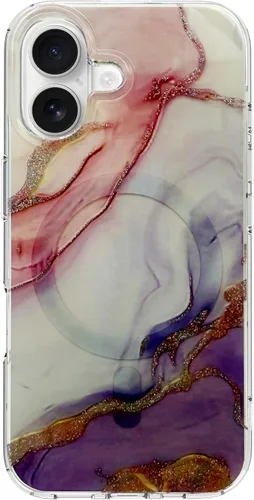 Vista 66 de Funda degradada para iPhone 14 Pro - Diseño multicolor degradado naranja y amarillo, resistente a los impactos y con imanes