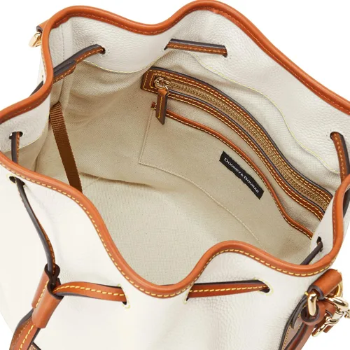 Vista 3 de Dooney & Bourke Pebble Grain - Bolso de hombro con cordón