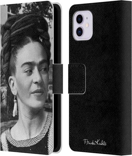 Vista 9 de Head Case Designs Officially Licensed Frida Kahlo Floral Portraits and Quotes Leather Wallet Case Compatible with Apple iPhone 11