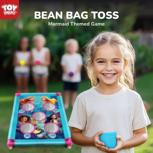 Vista 2 de TOY Life Bean Bag Toss Game, Carnival Party Games, Cornhole Set for Kids Outdoor Games, Outside Toys for Kids Ages 4-8, Yard Outdoor Toys for