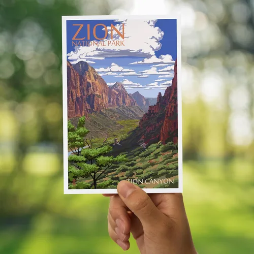 Vista 7 de Lantern Press Postales de Parques Nacionales, juego completo de los 63 63 Parques Nacionales