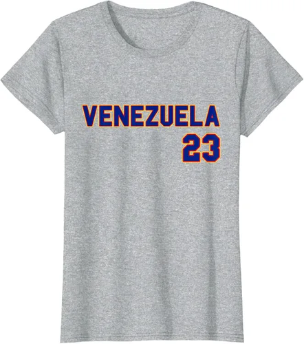 Vista 27 de Venezuela Flag Pride Bandera Venezolana Camiseta de béisbol, Blanco
