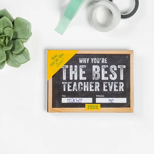 Vista 4 de Rellena el Diario del Amor Knock Knock (4.5 x 3.25)., TEACHER Cartas – 1 Junio 2017