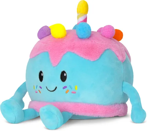Vista 2 de iscream Screamsicles Kawaii Sweets - Peluche de 8 pulgadas, pastel de cumpleaños
