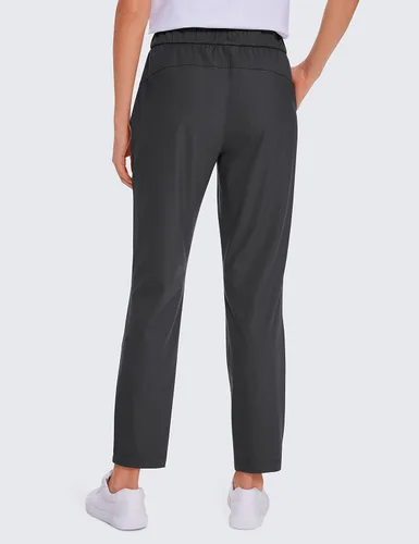 Vista 2 de CRZ YOGA - Pantalones deportivosde vestir para el trabajo, hacer yoga, viajar, hacer ejercicio, descansar o de uso casual, con elasticidad en 4