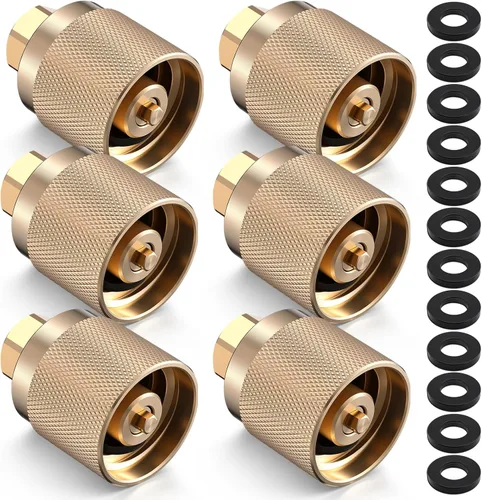 Vista 9 de 2 Pack RE7141F Forklift Connector Female,Propane Tank Connector