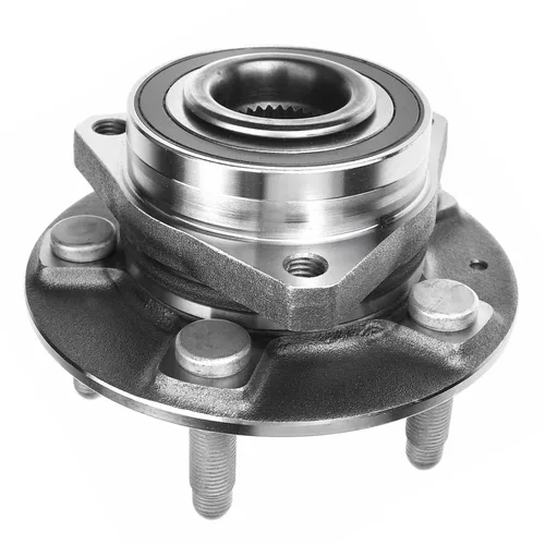 Vista 180 de Detroit Axle - Cojinete de rueda delantera para Honda Civic Chevy Aveo5 Spark Pontiac Lemans Pontiac G3 Wave Optima Suzuki Swift+ VW Jetta Rabbit