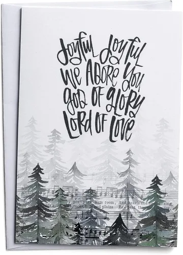 Vista 4 de KatyGirl - Joyful - 18 tarjetas y sobres de Navidad Good Steward NLT