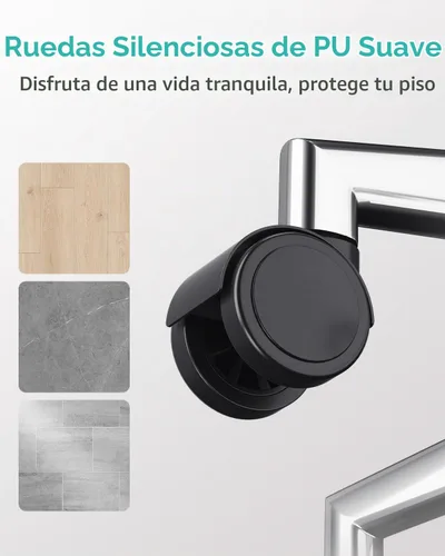 Vista 7 de Hbada P5 Silla de oficina ergonómica, silla de escritorio con soporte lumbar y altura ajustables, silla de computadora cómoda de malla