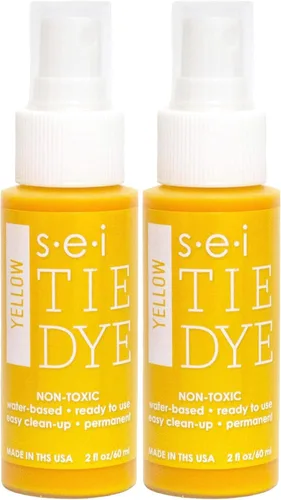 Vista 47 de S.E.I. Botella de Spray de Tie Dye del 4 de Julio: 2oz. Spray de Tinte para Tela No Tóxico, Tinte Permanente para Ropa DIY, Un Paso, Suministros