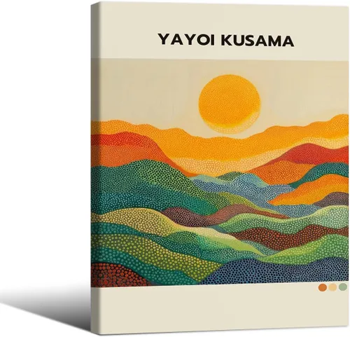 Vista 49 de Podafu Arte de Pared en Lienzo de Casa de Té Japonesa de Tokio - Decoración Moderna Ukiyo-e - Marco Negro - 10L" x 8W" - Dormitorio y Sala de Estar