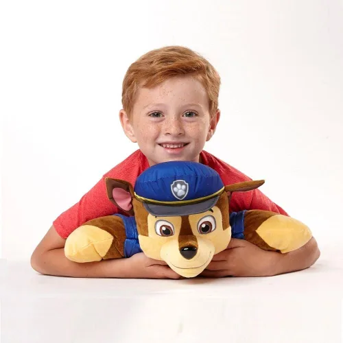 Vista 3 de Pillow Pets Nickelodeon Paw Patrol Chase, juguete de peluche de 16 pulgadas