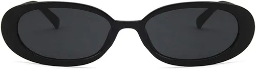 Vista 2 de Sopaila Mini gafas de sol retro extraestrechas, ovaladas, redondas, delgadas, ojo de gato, gafas de sol