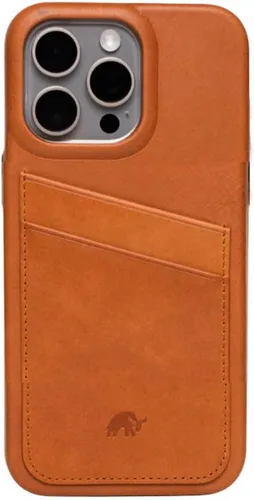 Vista 14 de Funda de cartera de cuero artesanal premium Bullstrap para iPhone 13 Ajuste impecable sin volumen y almacenamiento seguro de tarjetas Funda