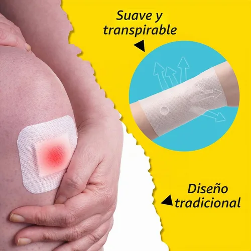 Vista 4 de Nuanchu - Rollo de cinta elástica no tejida (4 rollos)