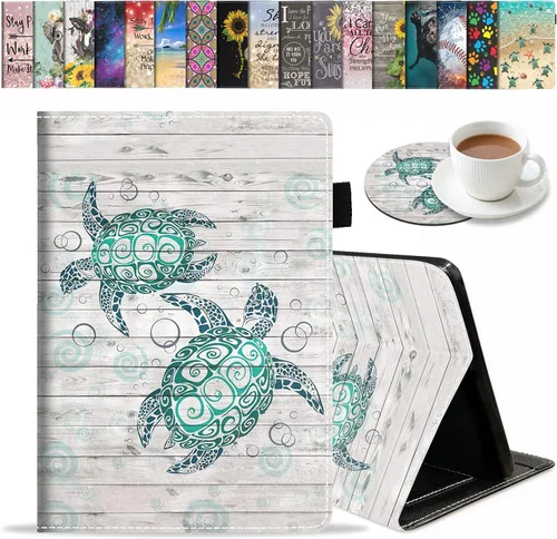 Vista 16 de Funda para tableta Amazon Kindle Fire HD 8/Fire HD 8 Plus (12ª/10ª generación, versión 2022/2020) – Funda de piel sintética de alta calidad
