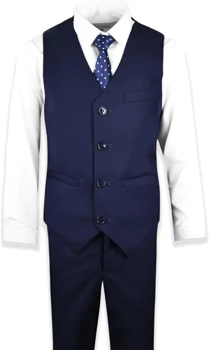 Vista 6 de Black n Bianco Signature - Traje completo para niño, ajustado