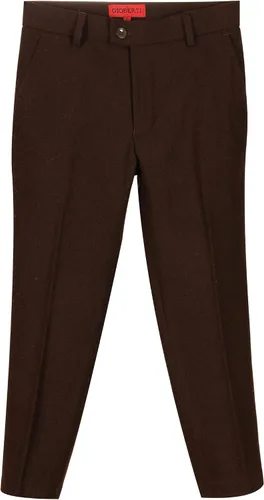 Vista 4 de Gioberti Conjunto de chaleco y pantalones a cuadros de tweed de 2 piezas para niños y niños